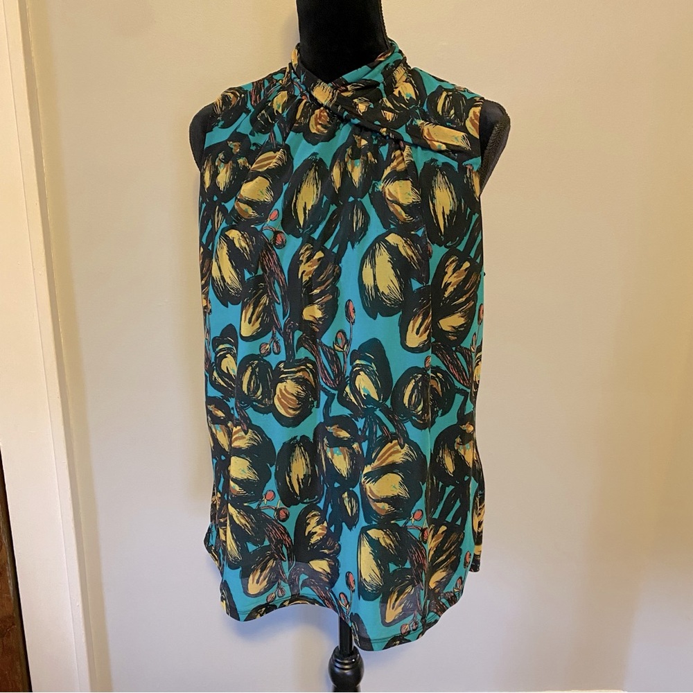 Floral print top